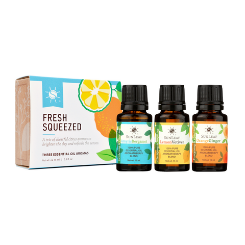Fresh Squeezed Essential Oil Aroma Trio