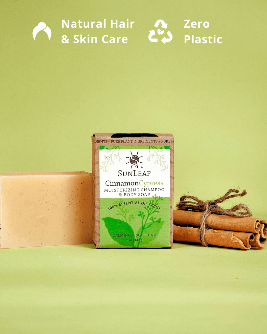 Shampoo & Body All-in-1 Bar – SunLeaf®