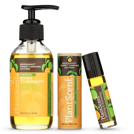 Bergamot, Sweet Orange & Amyris