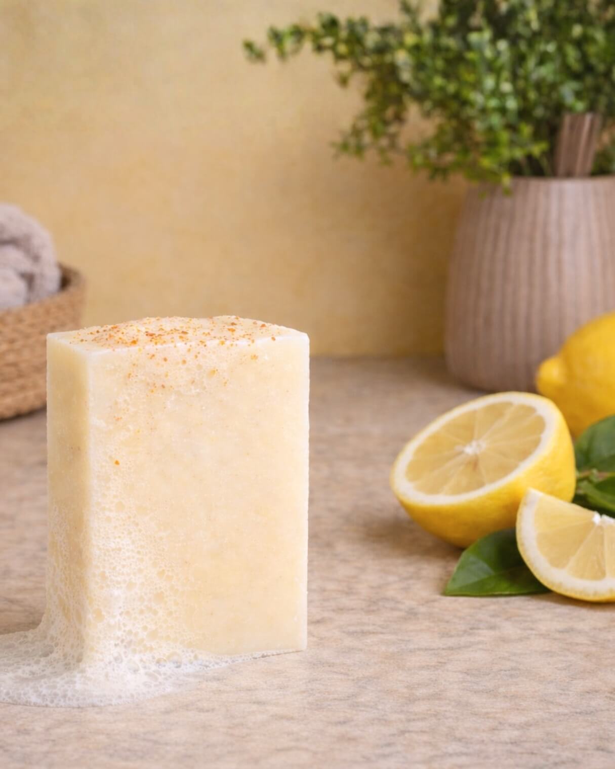Lemon Vetiver Shampoo & Body Bar
