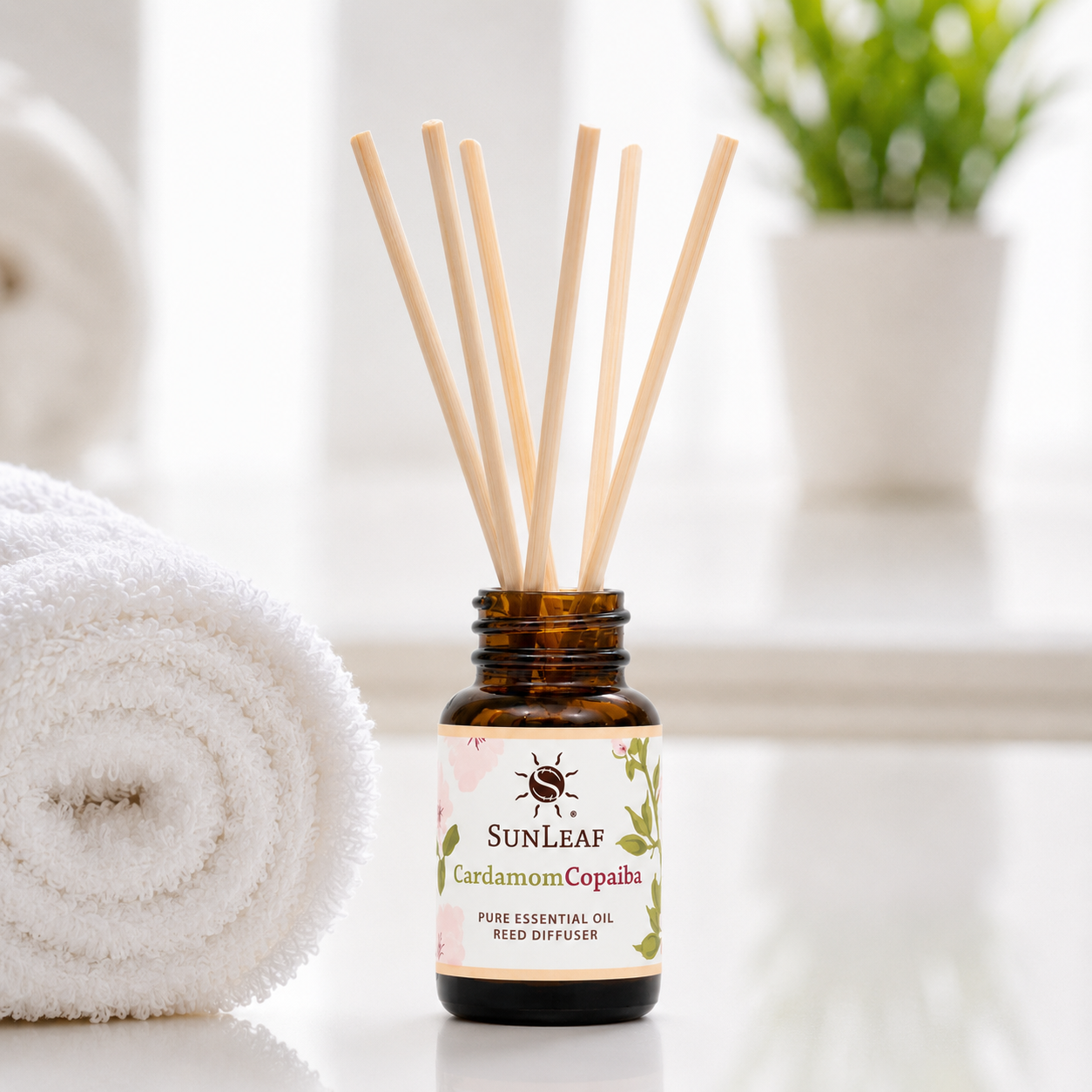 Cardamom Copaiba Reed Diffuser 1oz