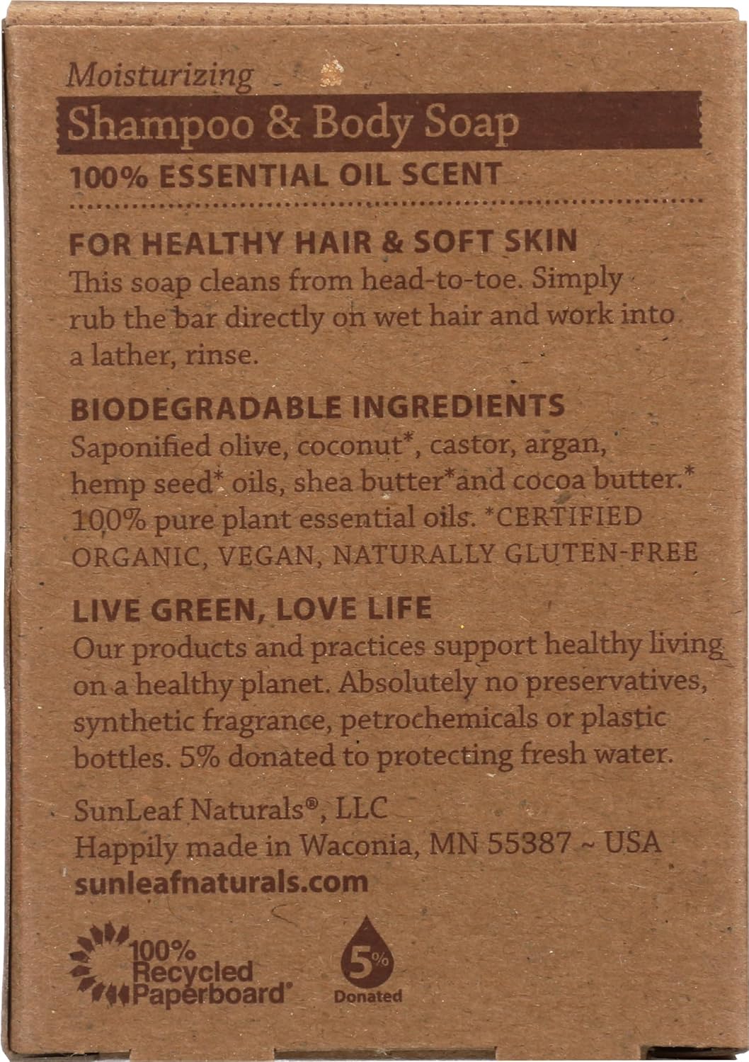 Patchouli Lime Shampoo & Body Bar