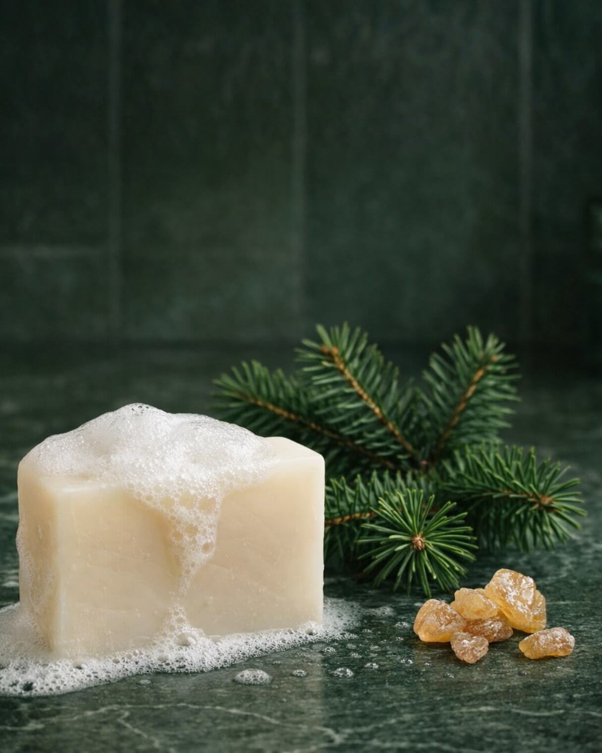 Olibanum Spruce Shampoo & Body Bar
