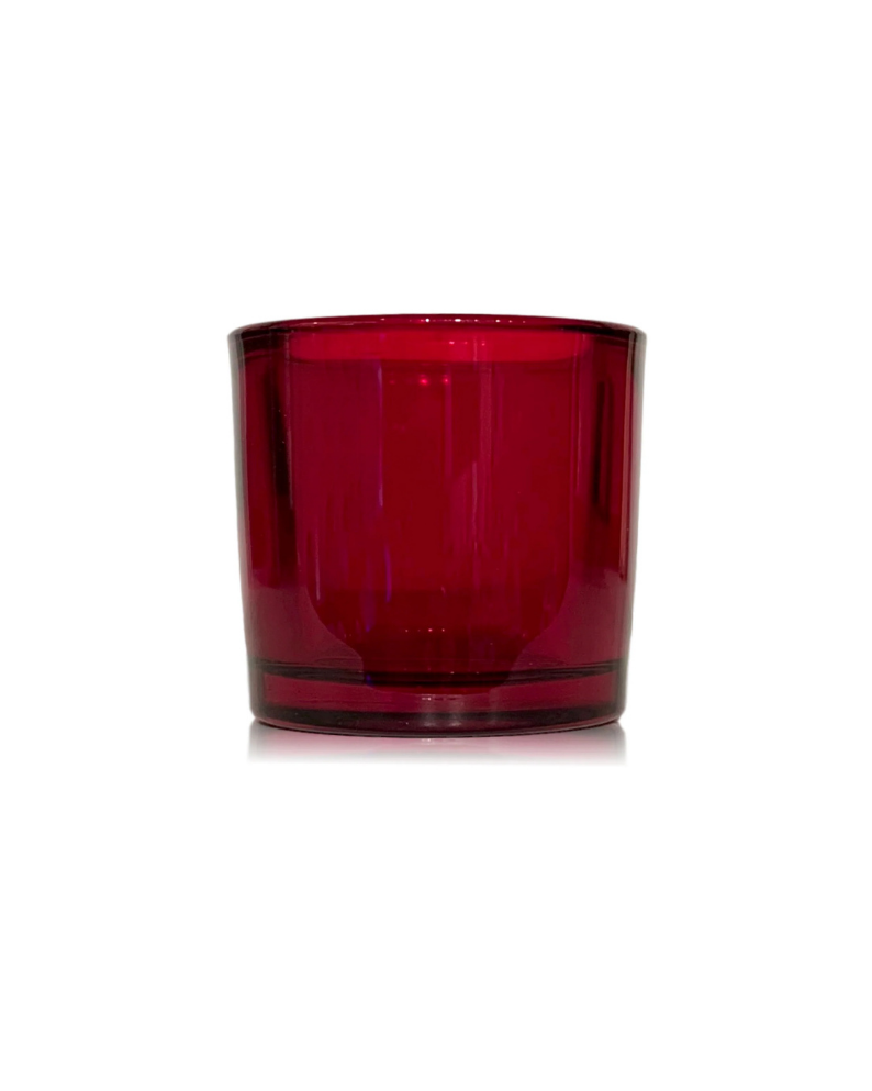 BayBerry Balsam Red Votive Glass