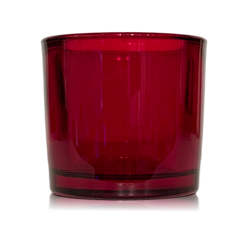 BayBerry Balsam Red Votive Glass