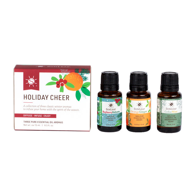 Holiday Cheer Essential Oil Aroma Trio